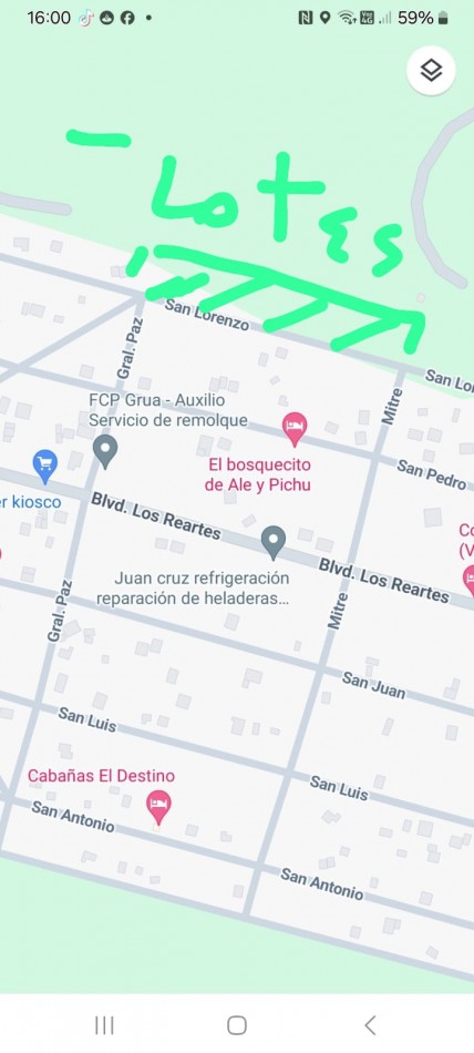 Los Reartes (Cordoba) Lotes en Oportunidad